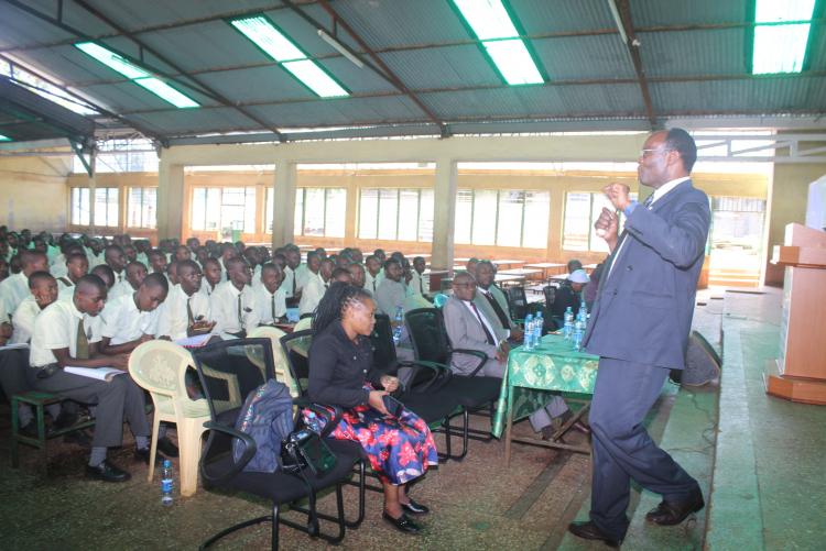 Talk on the Importance and Roles of Mathematics in Society Githiga High