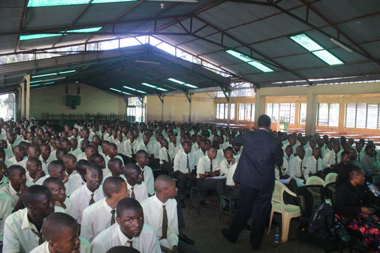 Talk on the Importance and Roles of Mathematics in Society Githiga High